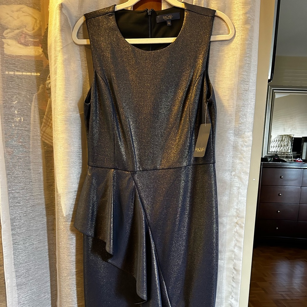 New below the knee, calf-length cocktail dress